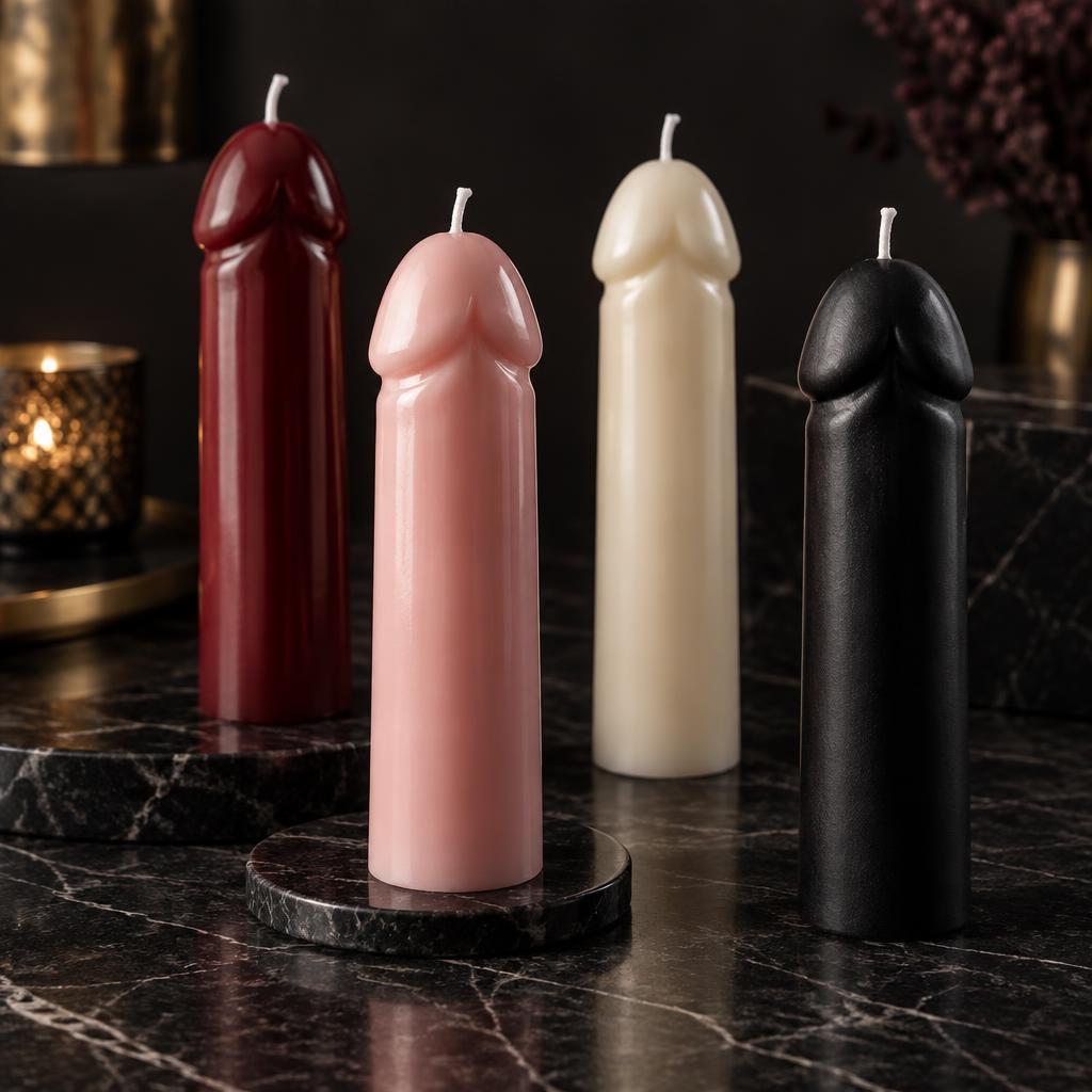 The Classic novelty wax candle in multiple colors